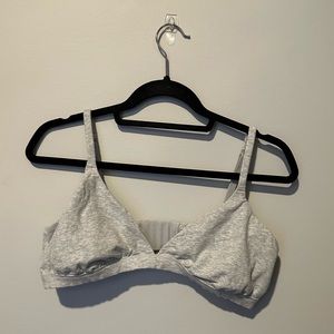 Skims cotton triangle bralette